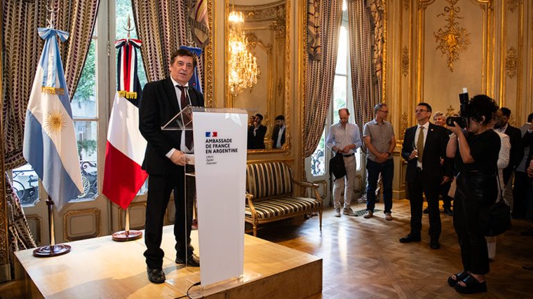 El presidente del CONICET Daniel Salamone.