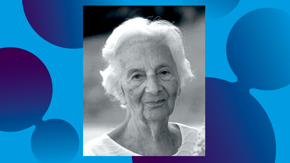 Retrato de la Doctora Eugenia Sacerdote de Lustig.