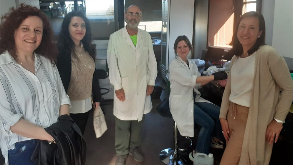 Recorrido por laboratorios del IADO de la Coordinadora de Ingenierías, Ambiente y Energía (GVT)